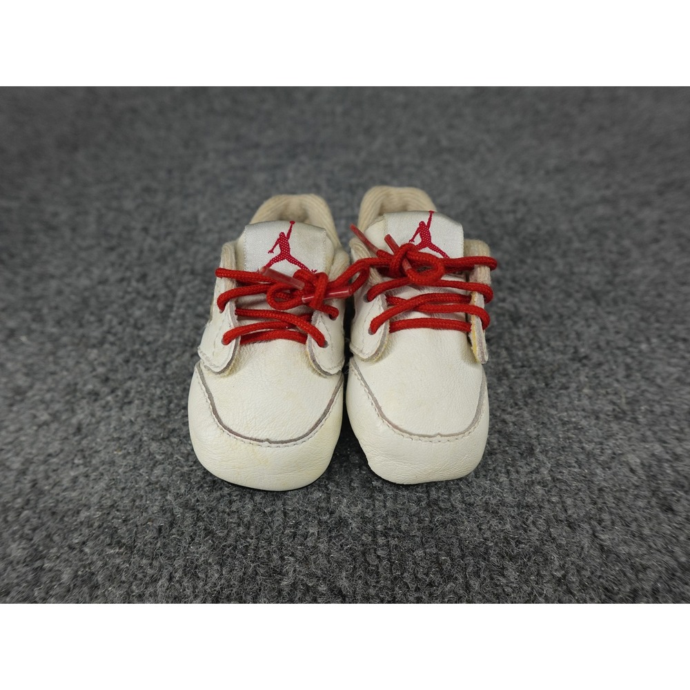 Nike Air Jordan 5 Crib Shoes Baby 1C White Red Good Vintage‎ 1990s 1890708-SS